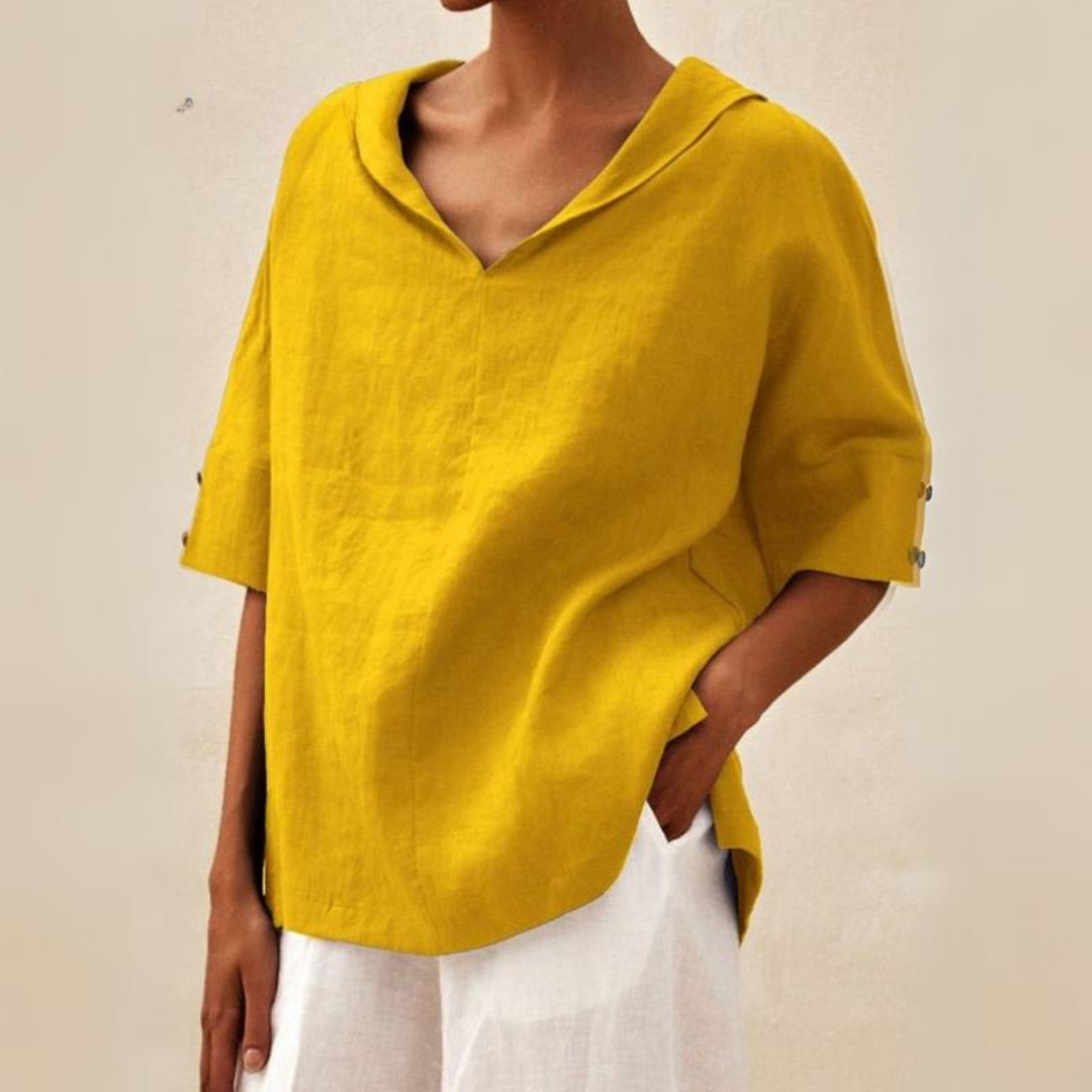 Lhinee™ - Blusa de estilo casual y corte holgado