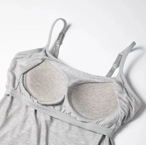Cetestia™ | Top relajante de playa con brasier incorporado
