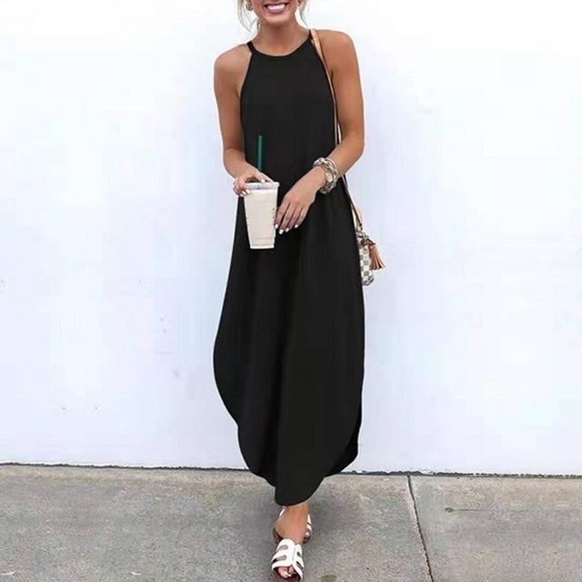 Aurella™ - Vestido largo ajustado sin esfuerzo
