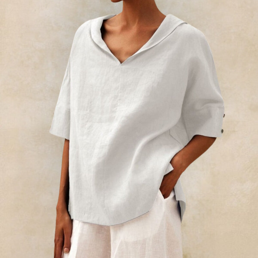 Lhinee™ - Blusa de estilo casual y corte holgado