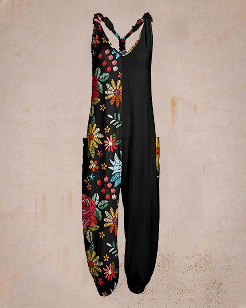 Soleen™ - Pantalón de una pieza relajado con estampado