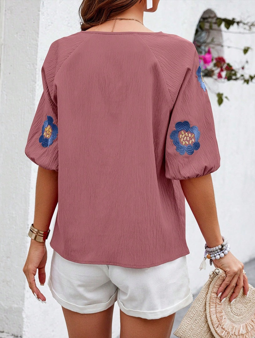 Jellian™ - Blusa Floral Elegante