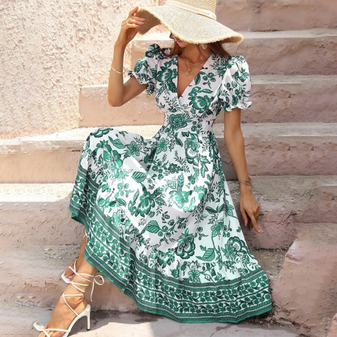 Adella™ - Vestido de Serenidad Floral