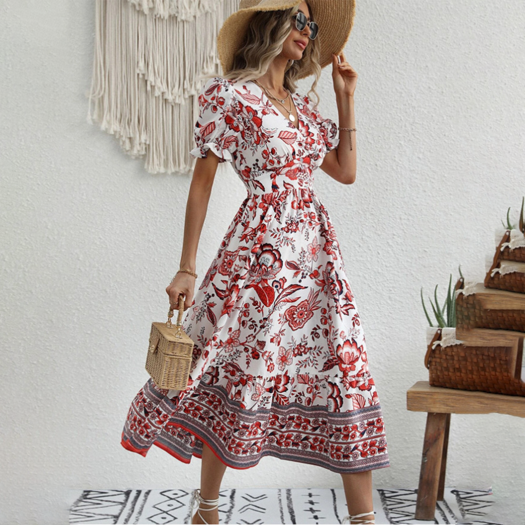 Adella™ - Vestido de Serenidad Floral