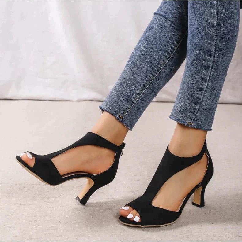Amerra - Sandalias Stiletto Cremallera