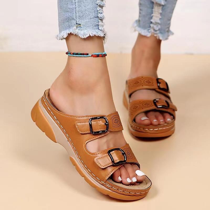 Silly - Sandalias ortopédicas de cuña