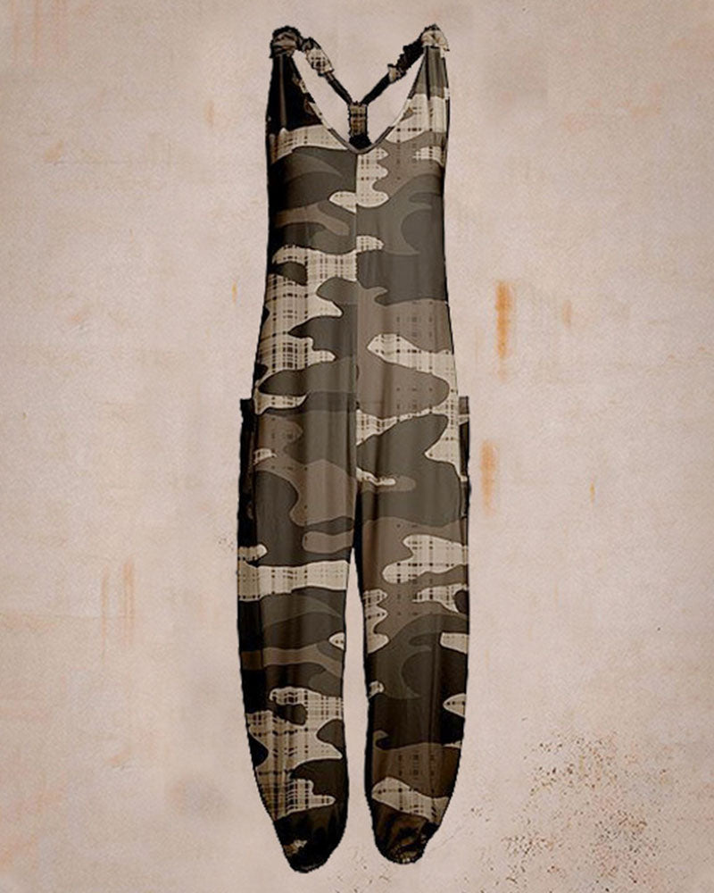 Soleen™ - Pantalón de una pieza relajado con estampado