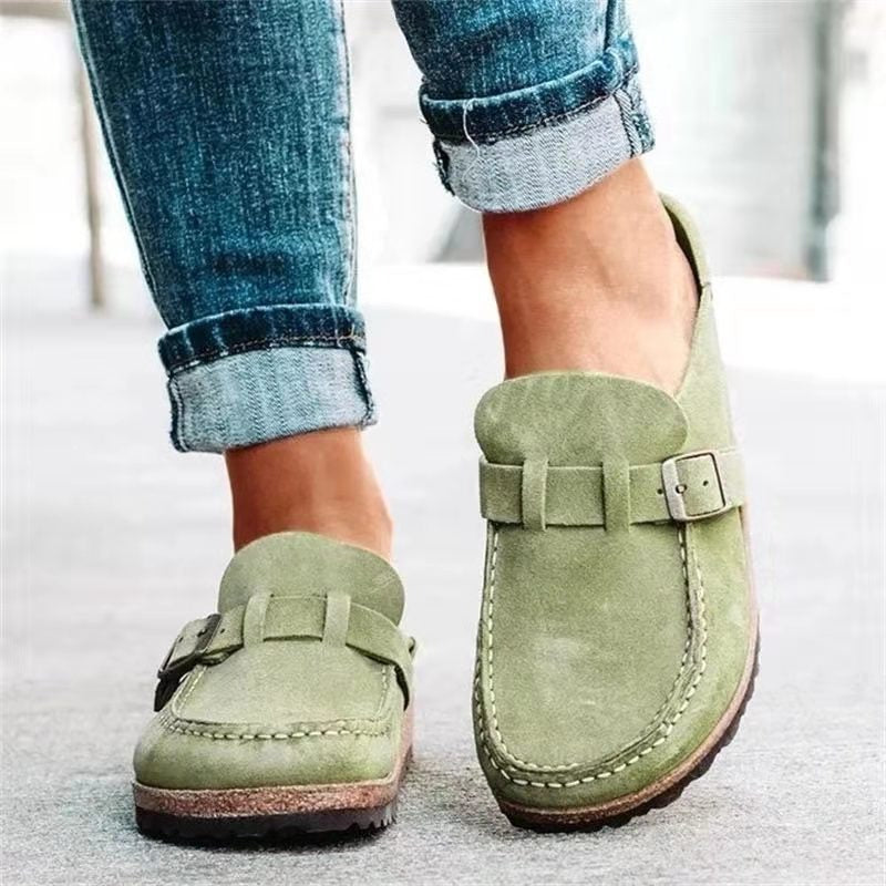 Laura - Mocasines ortopédicos de ante