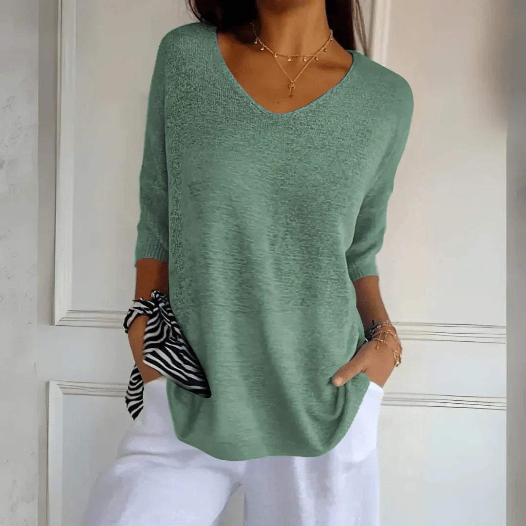 Azure™ - Top Elegante y Relajado
