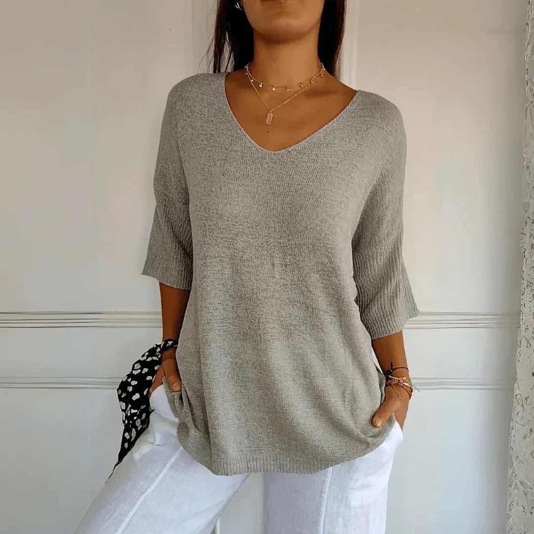 Azure™ - Top Elegante y Relajado