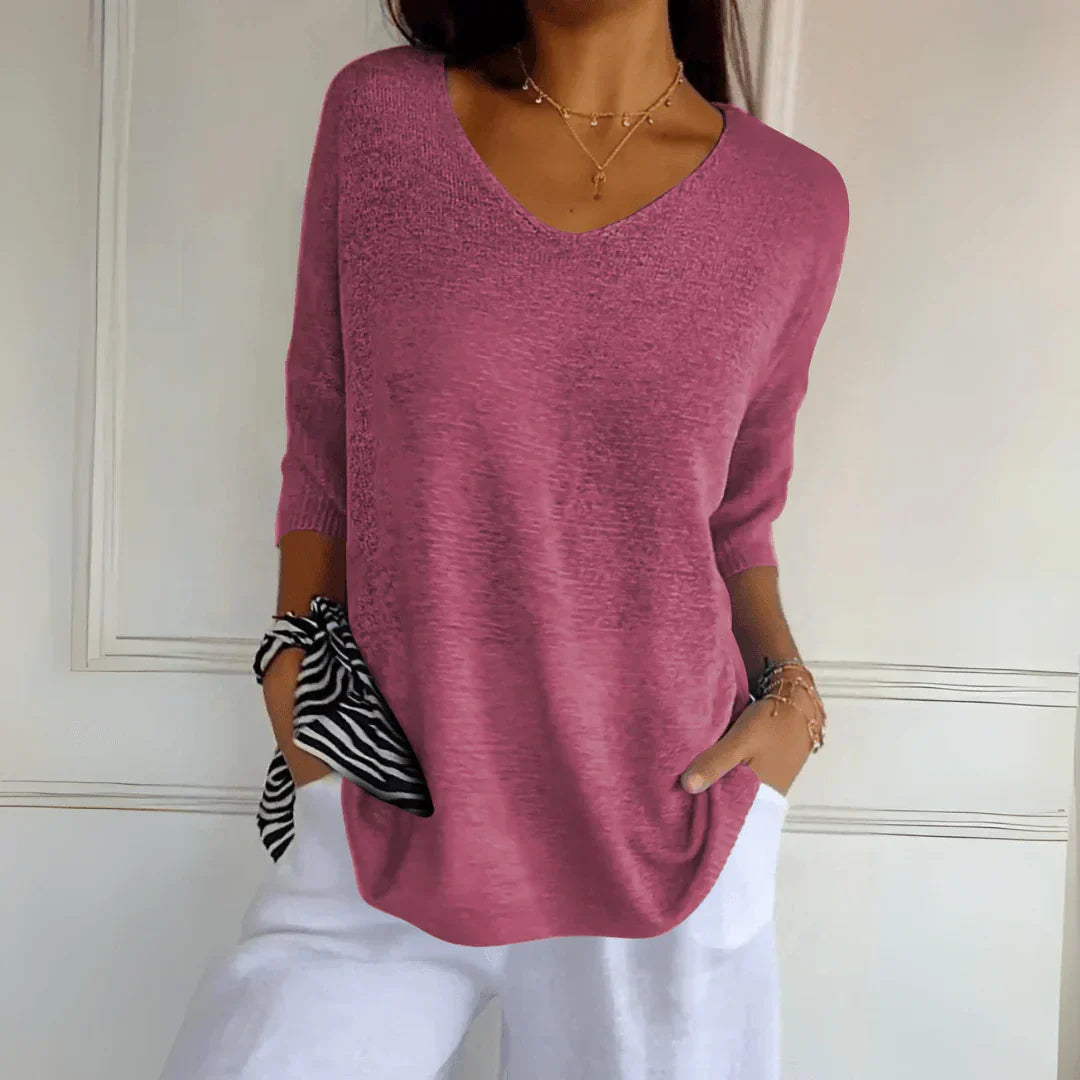 Azure™ - Top Elegante y Relajado