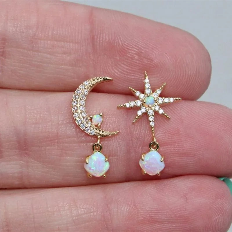 Aretes clásicos de nácar Sterre