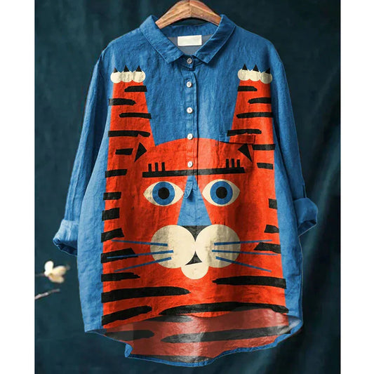 Vinky | Camiseta de Arte para Gatos