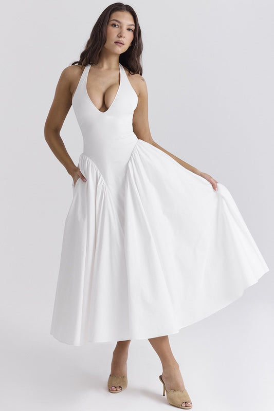 Vestido halter Sueño Italiano