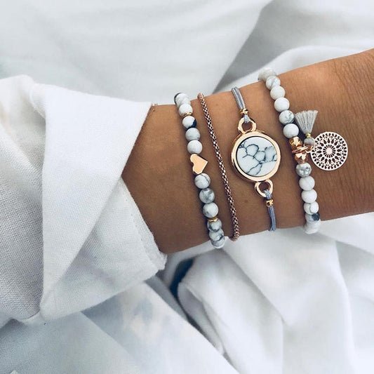 Paquete de Pulseras de Lujo Atemporales