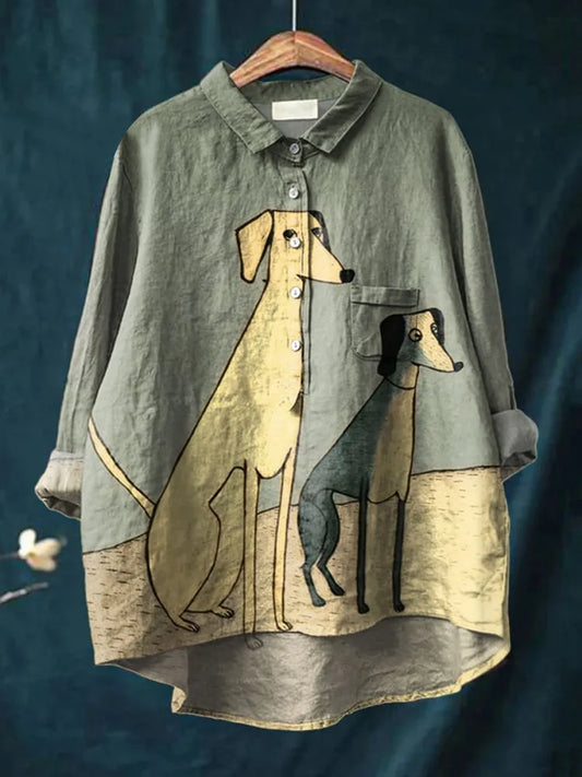 Camiseta de arte para perros Milo