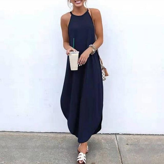 Aurella™ - Vestido largo ajustado sin esfuerzo