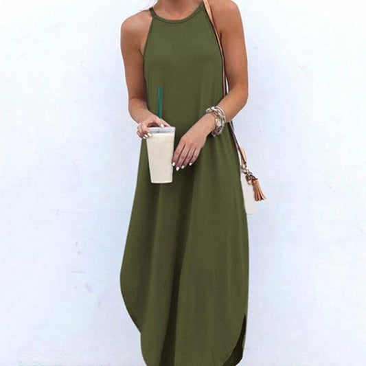 Aurella™ - Vestido largo ajustado sin esfuerzo