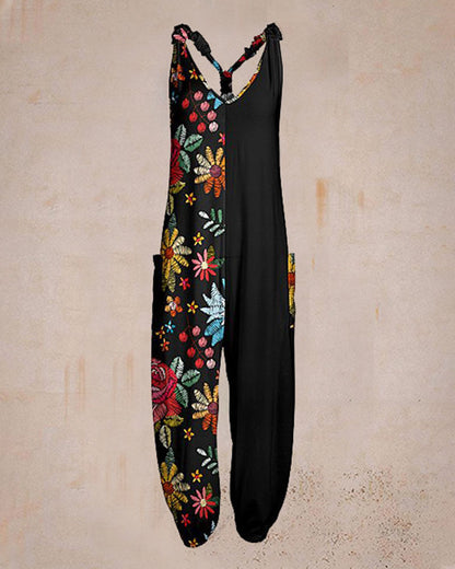Soleen™ - Pantalón de una pieza relajado con estampado