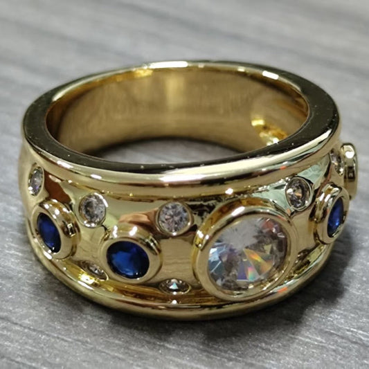 Anillo Celesta™ - Zafiro Luminoso
