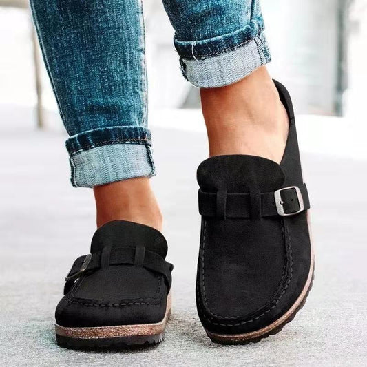 Laura - Mocasines ortopédicos de ante