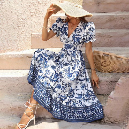 Adella™ - Vestido de Serenidad Floral