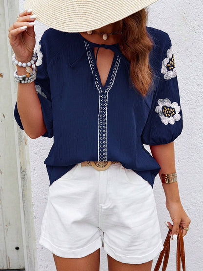 Jellian™ - Blusa Floral Elegante