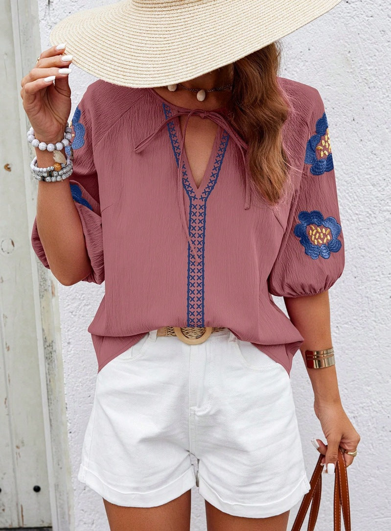 Jellian™ - Blusa Floral Elegante