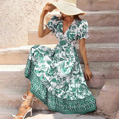 Adella™ - Vestido de Serenidad Floral