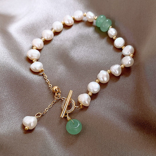Pulsera de Aventura con Perla del Mar