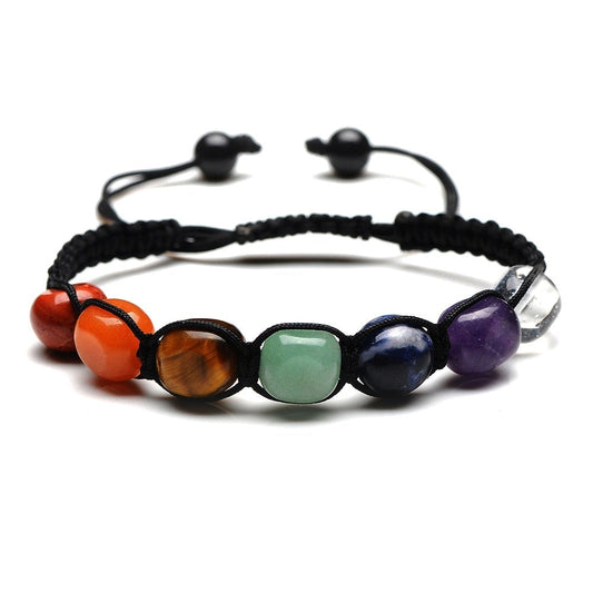 Pulsera de la Fortuna de Piedras Mágicas Naturales Hechas a Mano