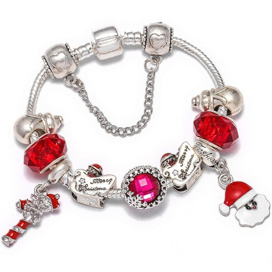 Pulsera de estilo navideño