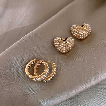 Aretes de perlas Yuli Harten