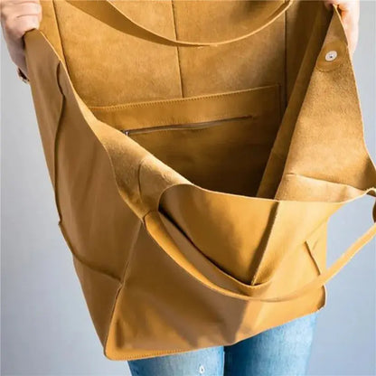 Elise - Bolsa de mano de cuero vintage