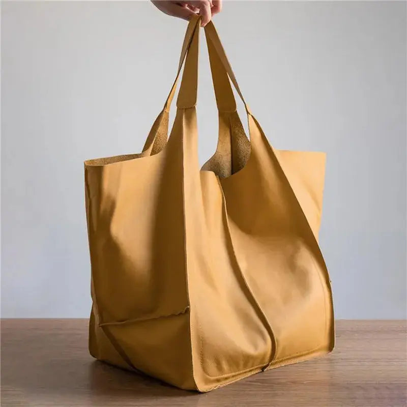 Elise - Bolsa de mano de cuero vintage