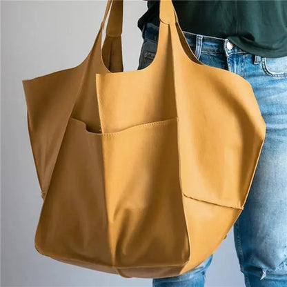 Elise - Bolsa de mano de cuero vintage