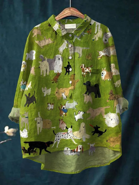 Camisa gráfica de perros Blui