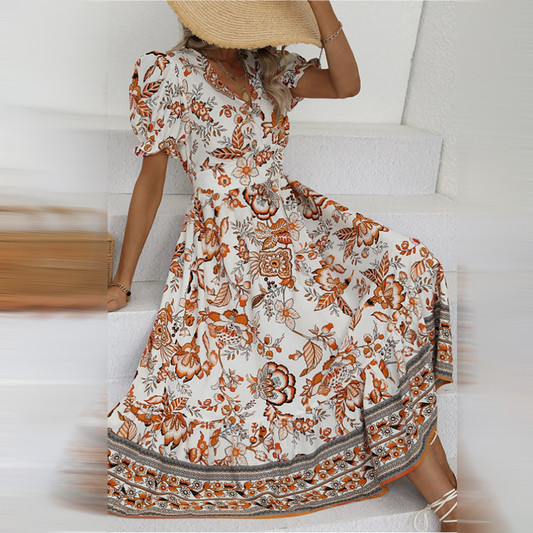 Adella™ - Vestido de Serenidad Floral