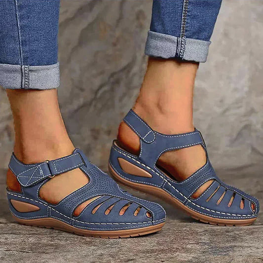 Julia - Sandalias Retro de Verano