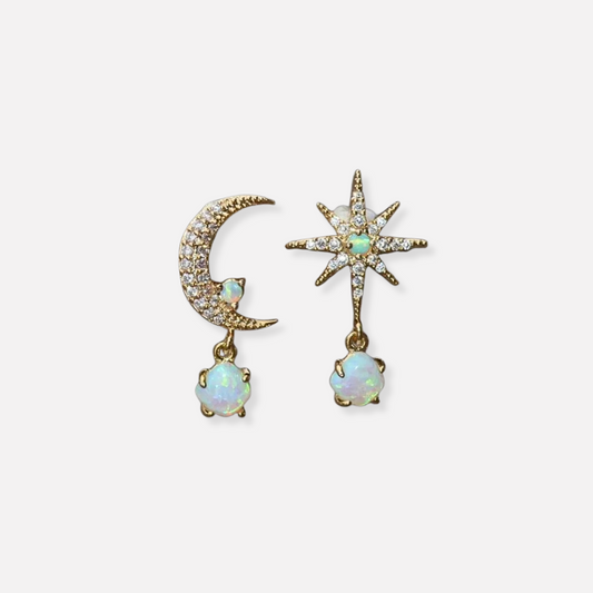 Aretes clásicos de nácar Sterre