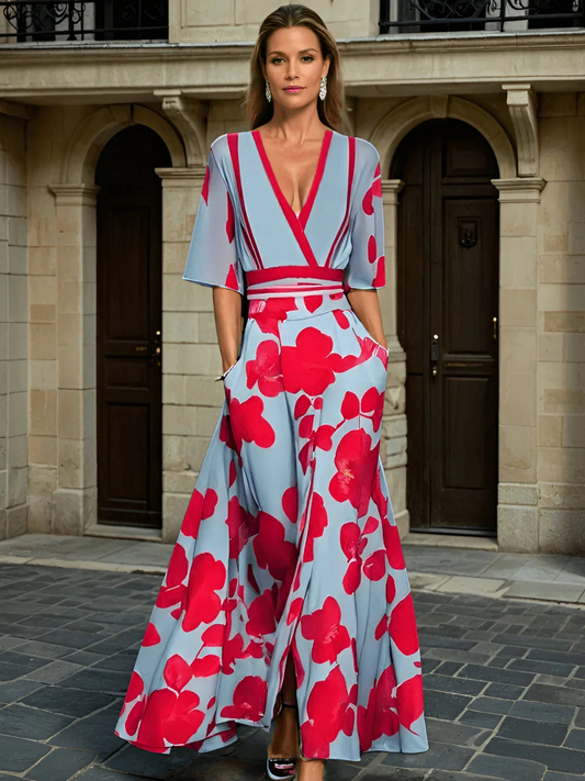 Morgan - Vestido Elegante con Mangas