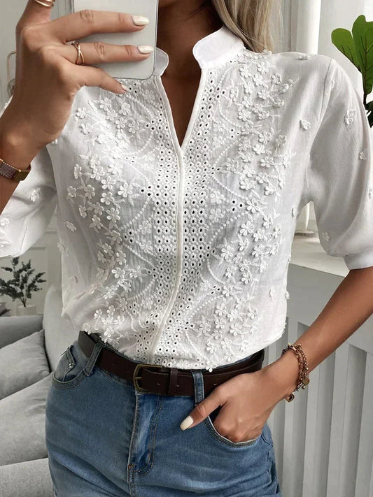 Leah™ - Blusa Elegante y Sofisticada