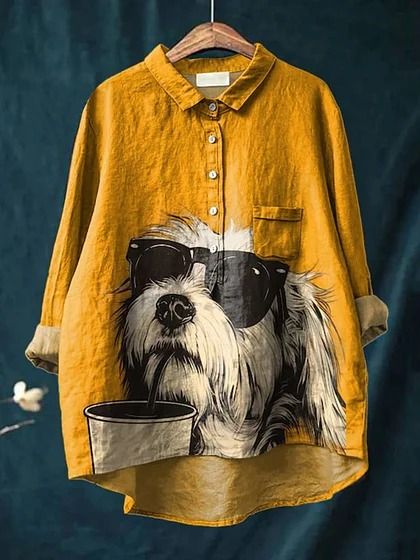 Camiseta de arte para perros Buddy