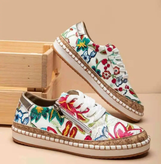 Avery™ - Zapatos Botánicos de Estilo