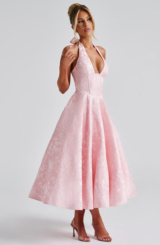 Amaya - Vestido Midi Halter