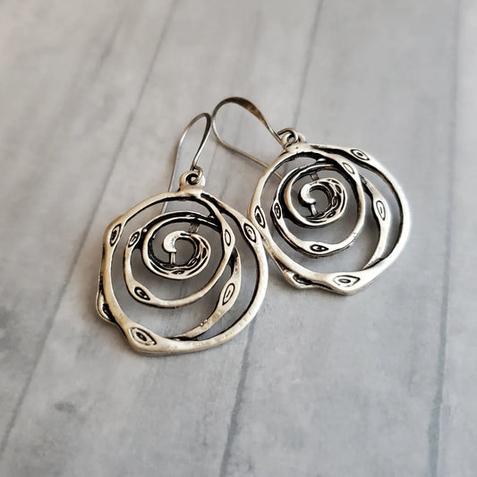 Lory™ - Pendientes Espirales Celestiales
