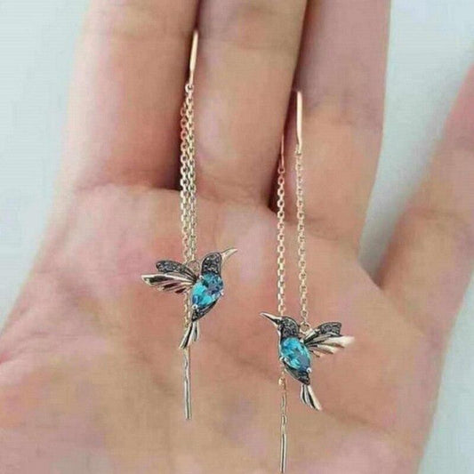 Sharine™ - Pendientes Elegantes de Colibrí