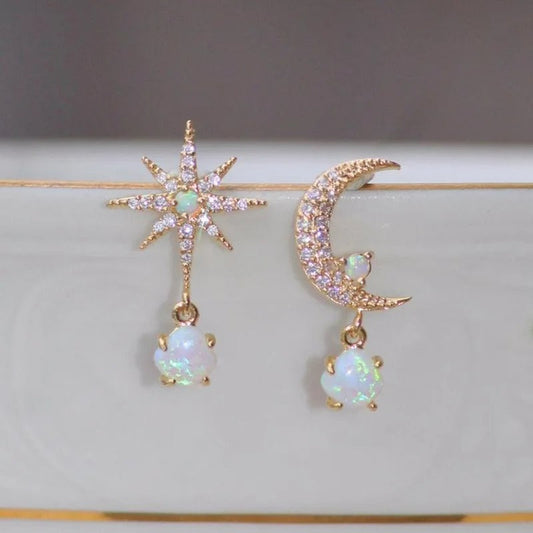 Aretes clásicos de nácar Sterre