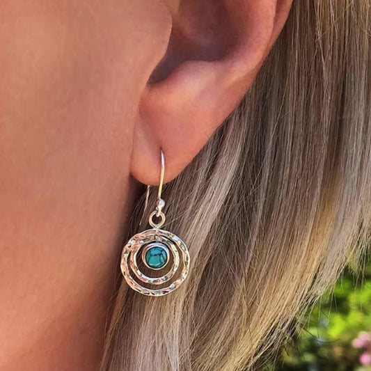 LANURA™ - Aretes de Círculo Etéreo